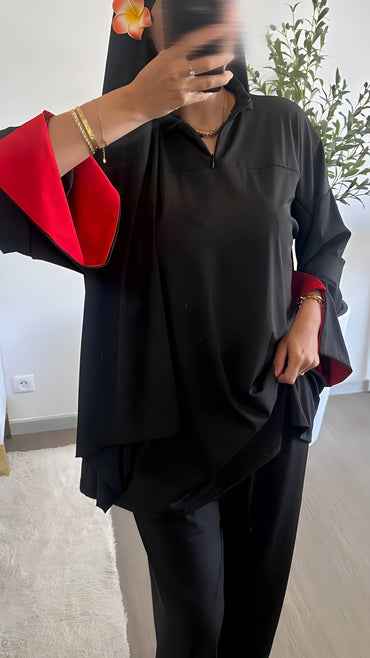 Burkini 3 pièces bicolores