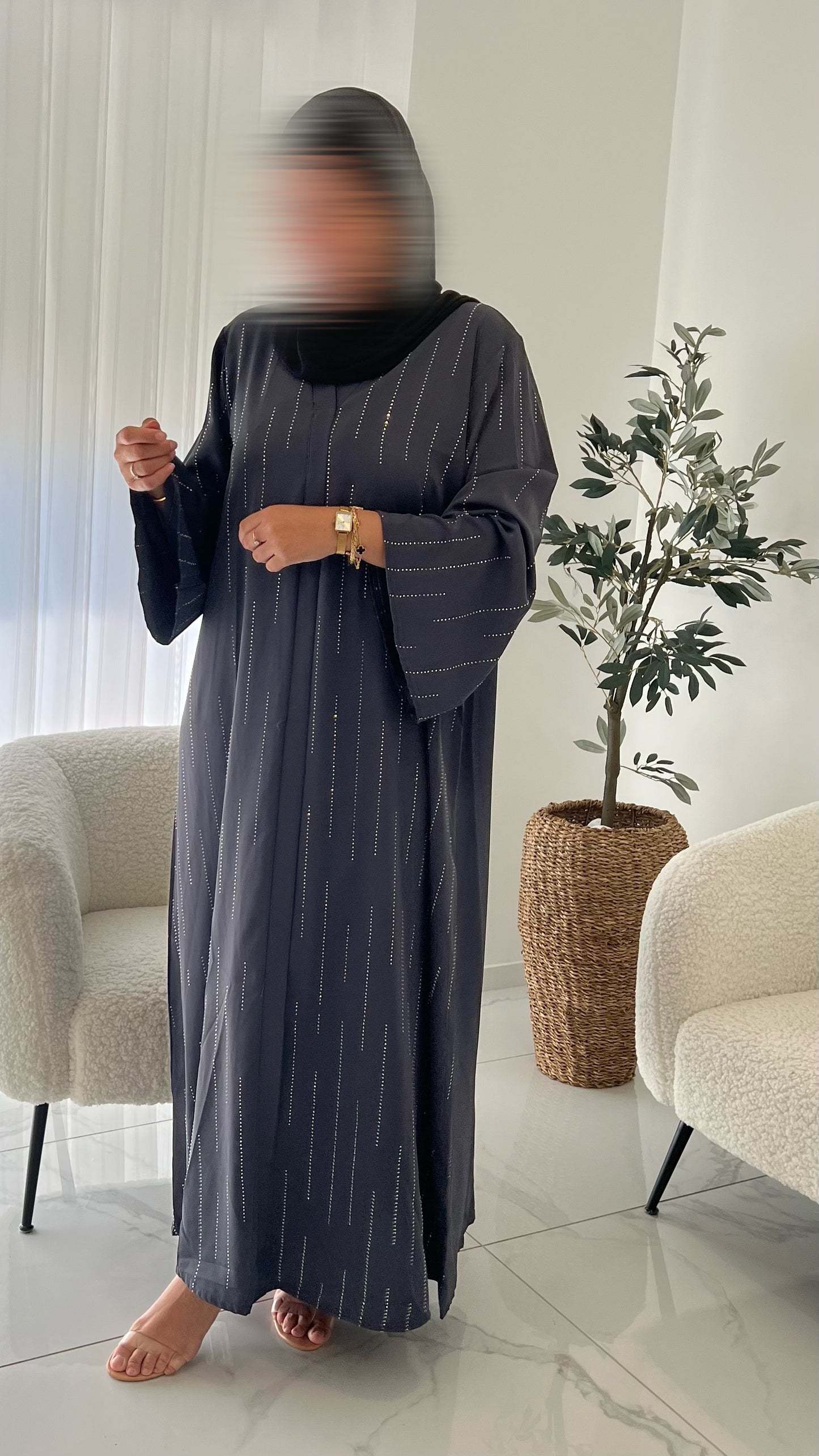 ABAYA STRASS