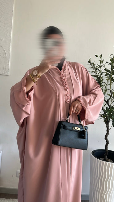ENSEMBLE KIMONO/SOUS ABAYA PAPILLON