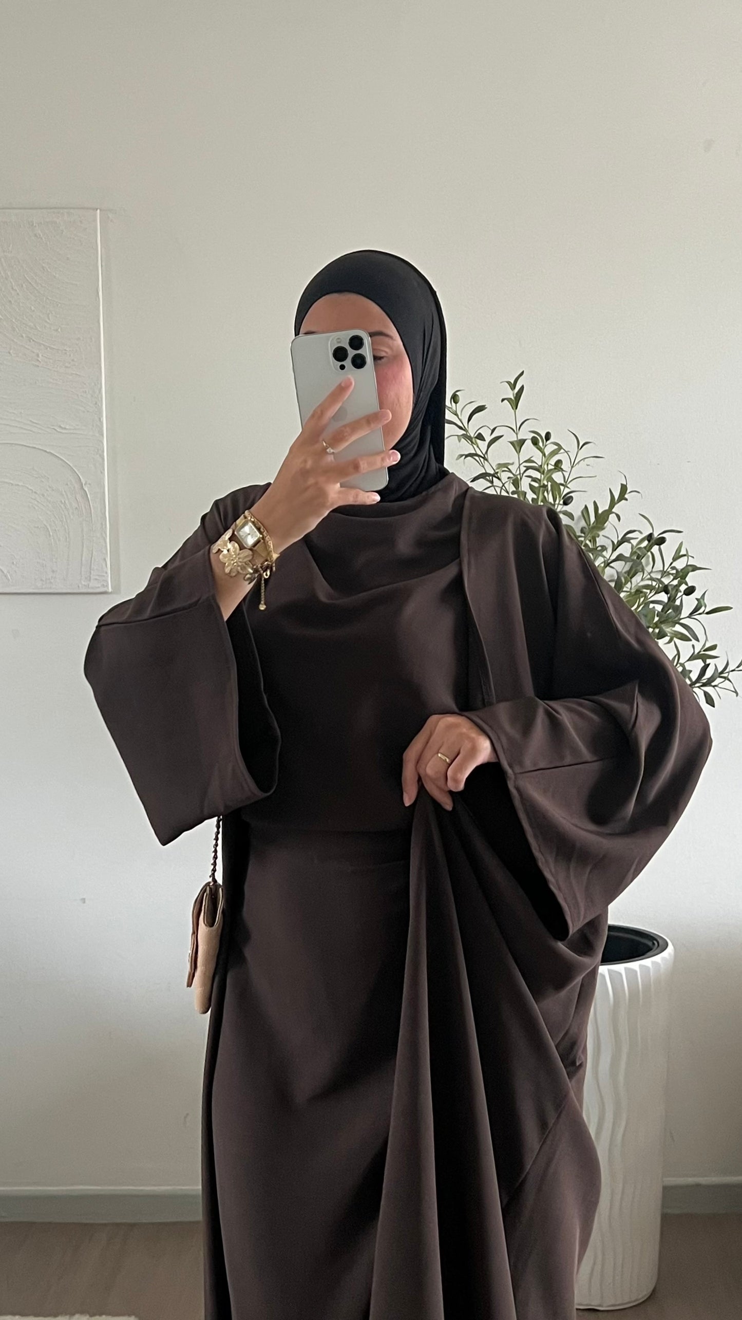 Ensemble Eyna marron