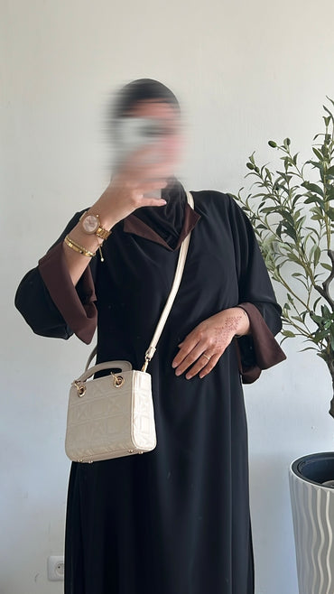 ABAYA BICOLORE