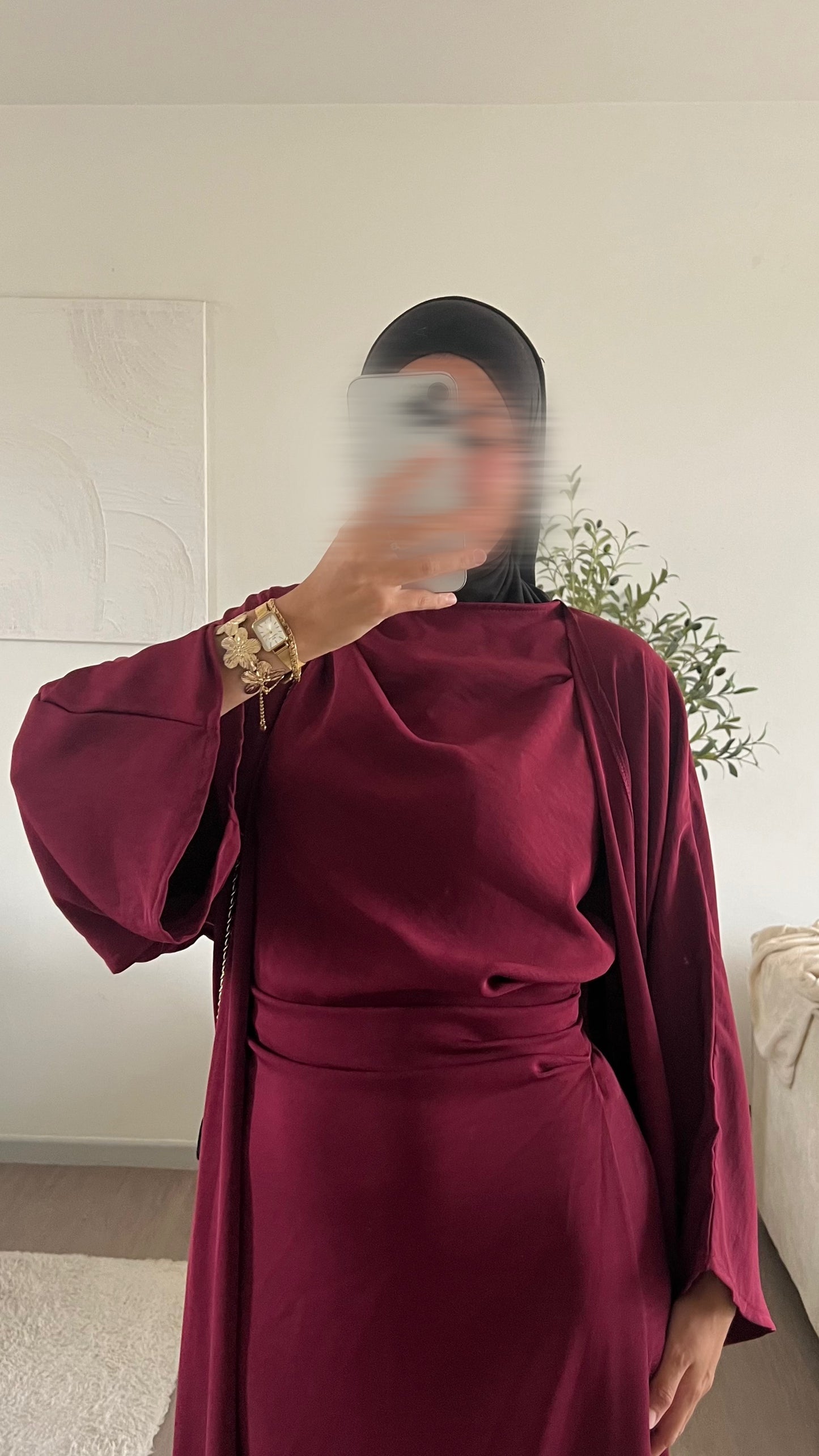 Ensemble Eyna bordeaux