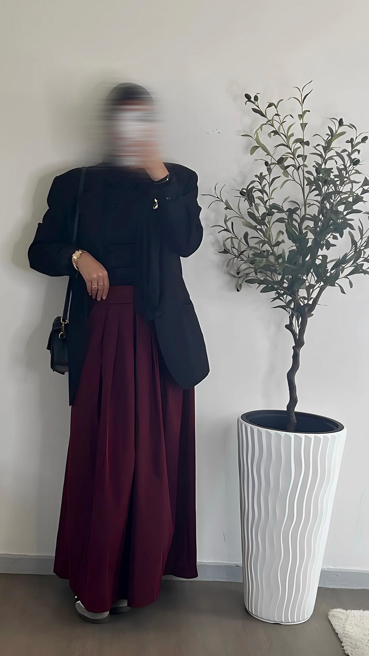 Jupe trapèze élégante