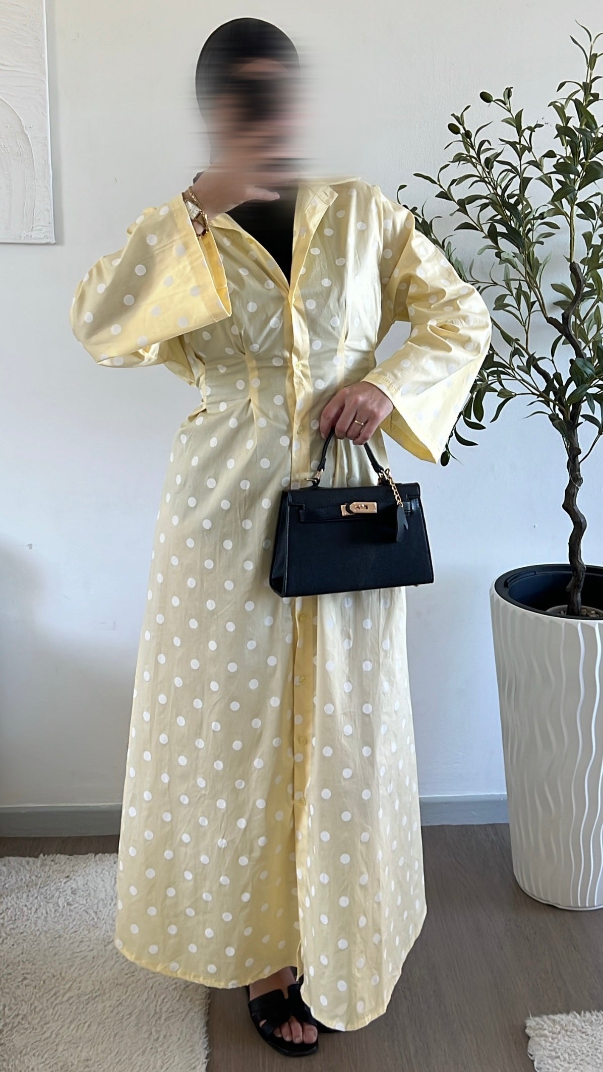 Robe Esma à pois