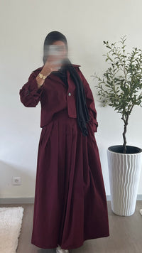 Ensemble jupe trench