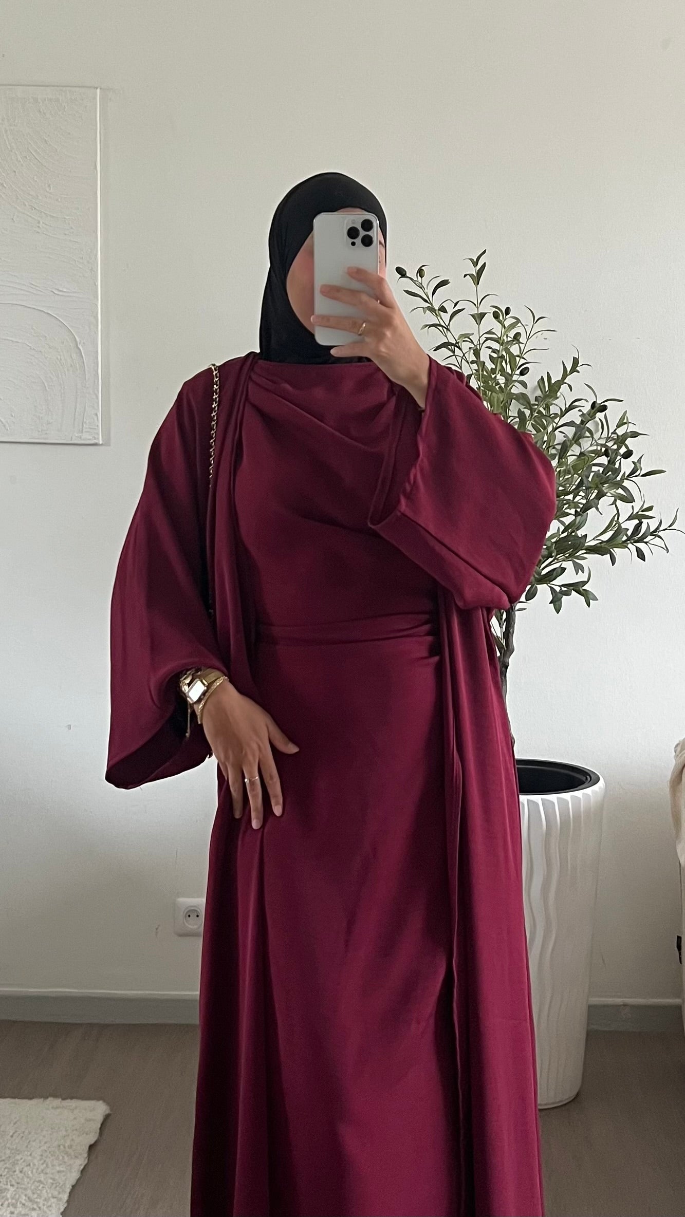Ensemble Eyna bordeaux