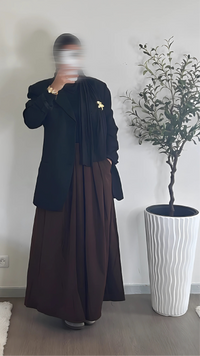 Jupe trapèze élégante