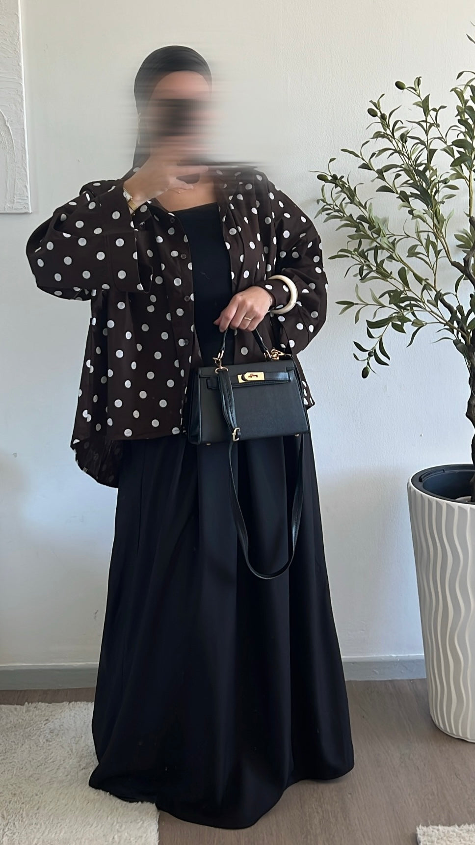 Chemise Elena à pois