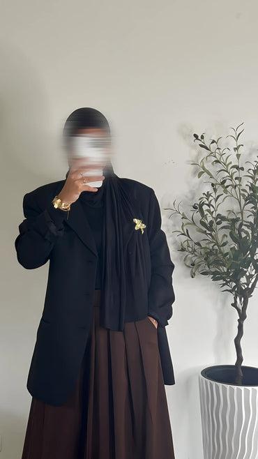 Jupe trapèze élégante