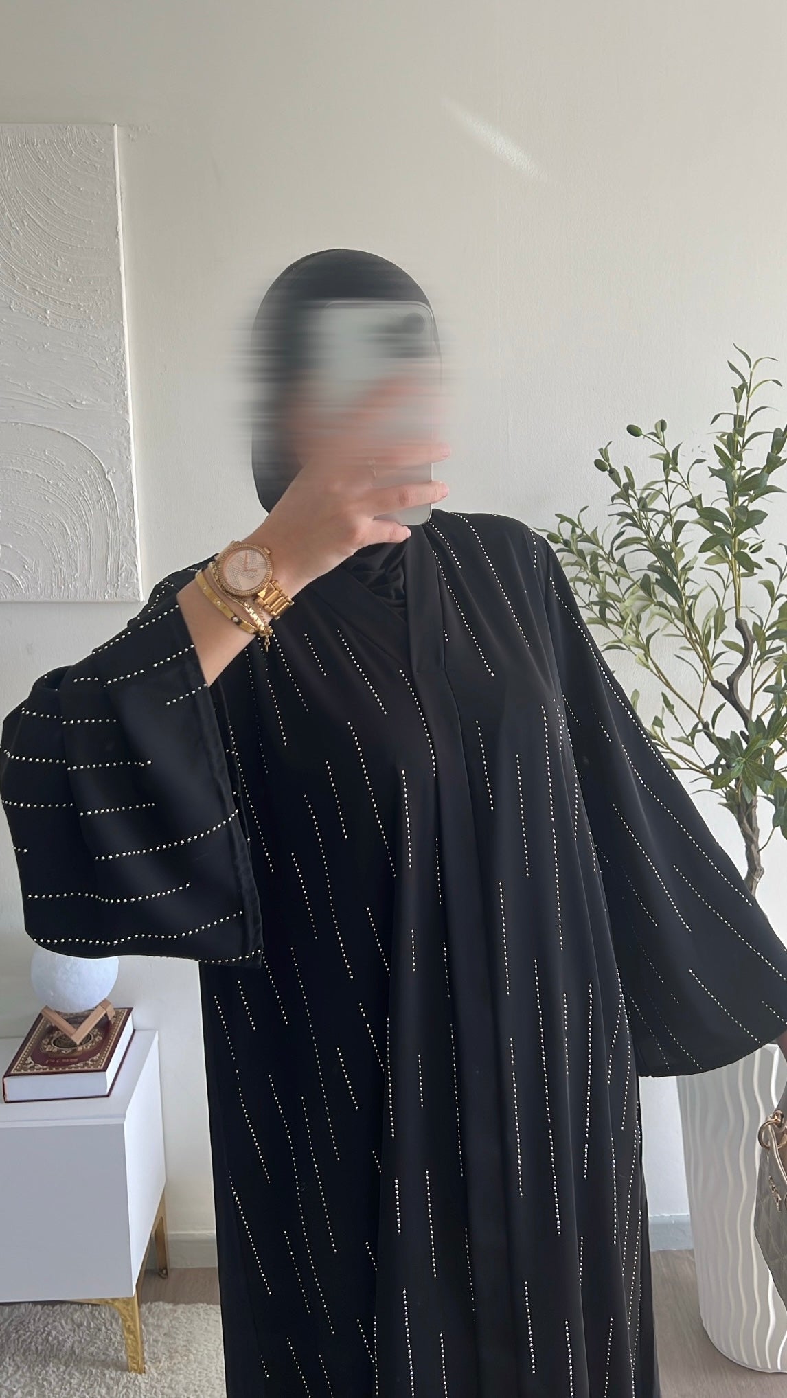 ABAYA STRASS