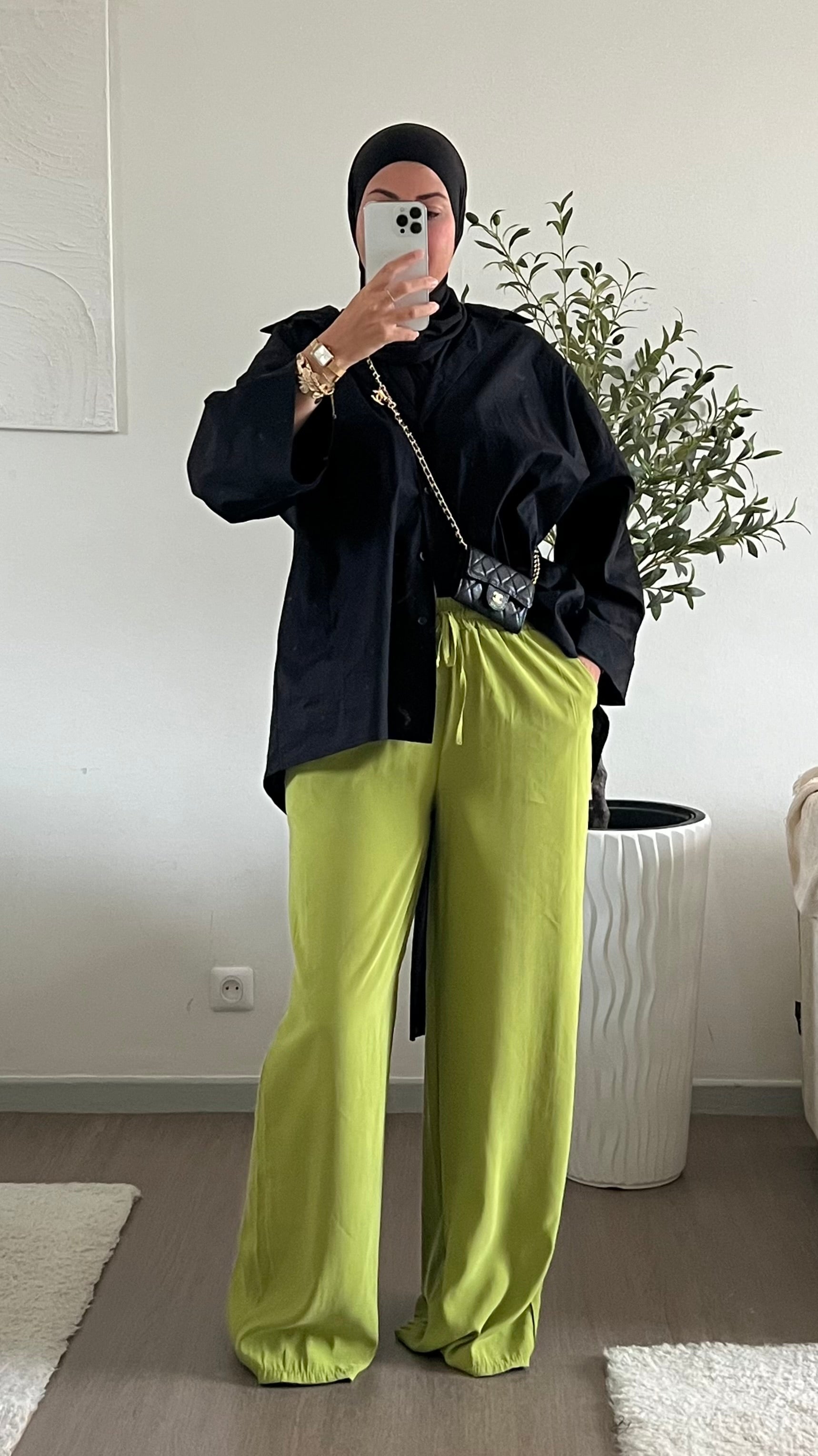 Pantalon palazzo