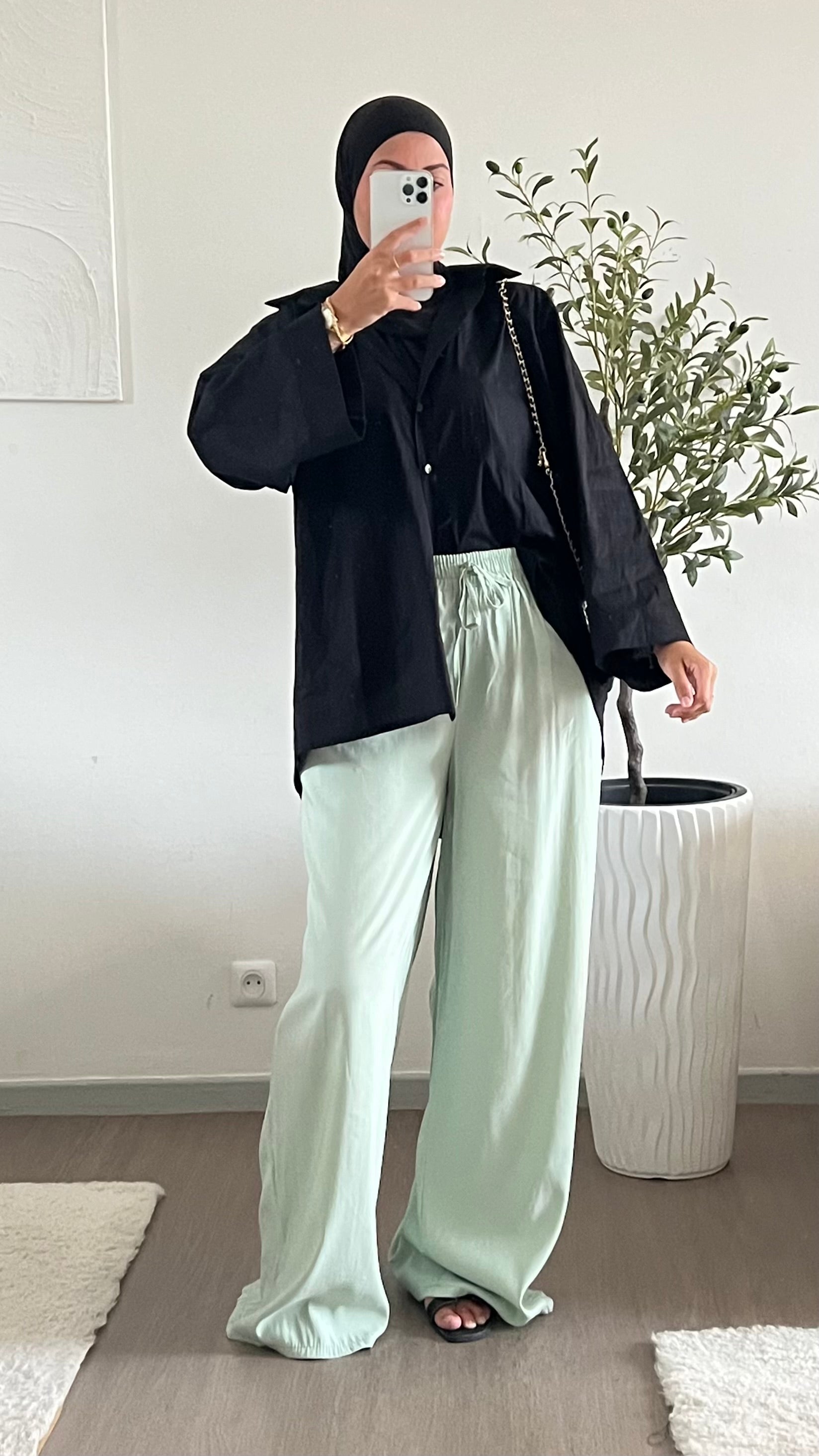 Pantalon palazzo