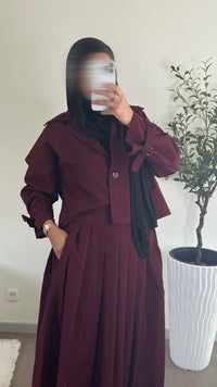 Ensemble jupe trench