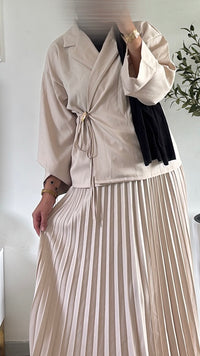 Ensemble Jupe plissé