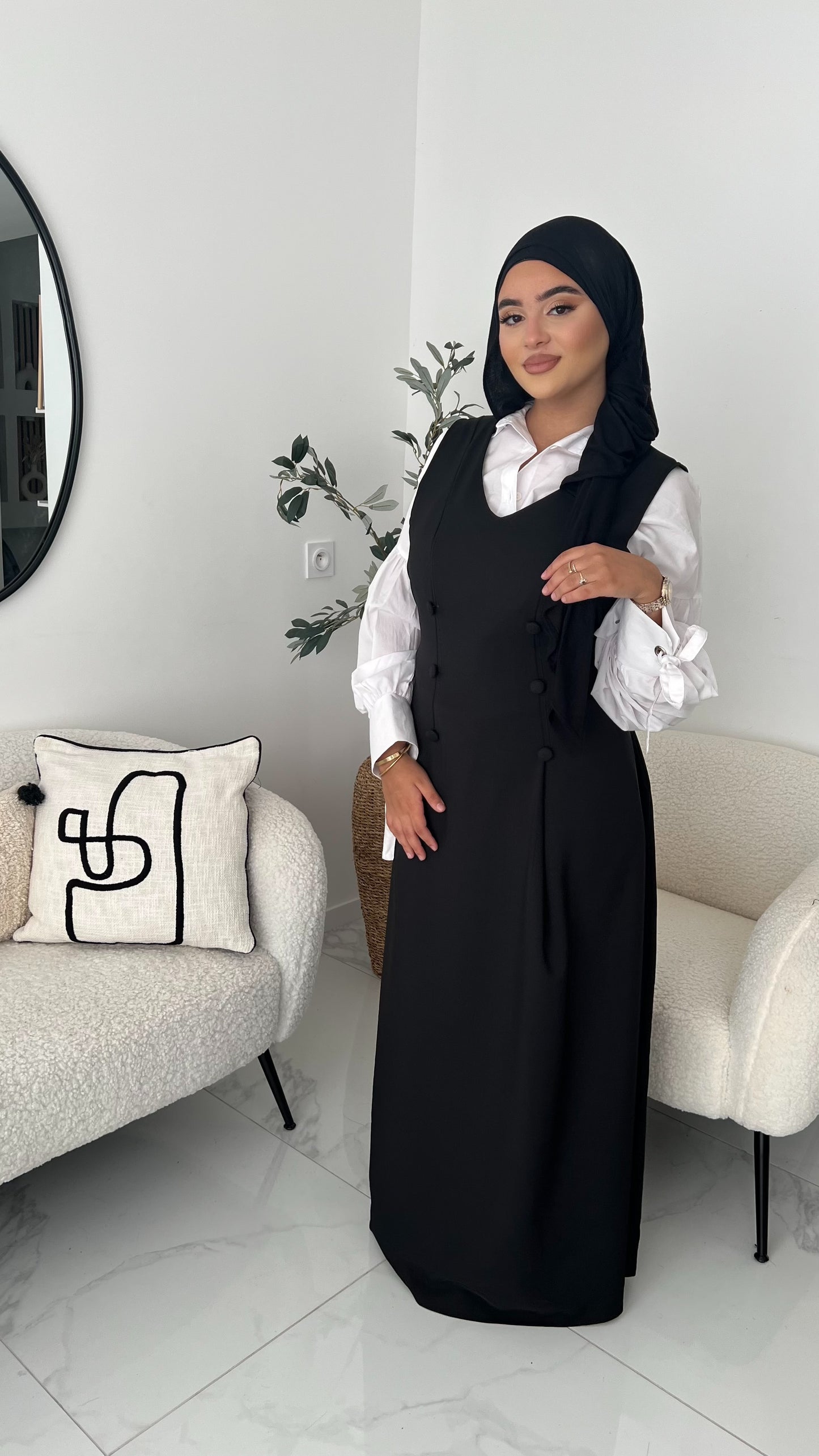 Robe Emira sans manche