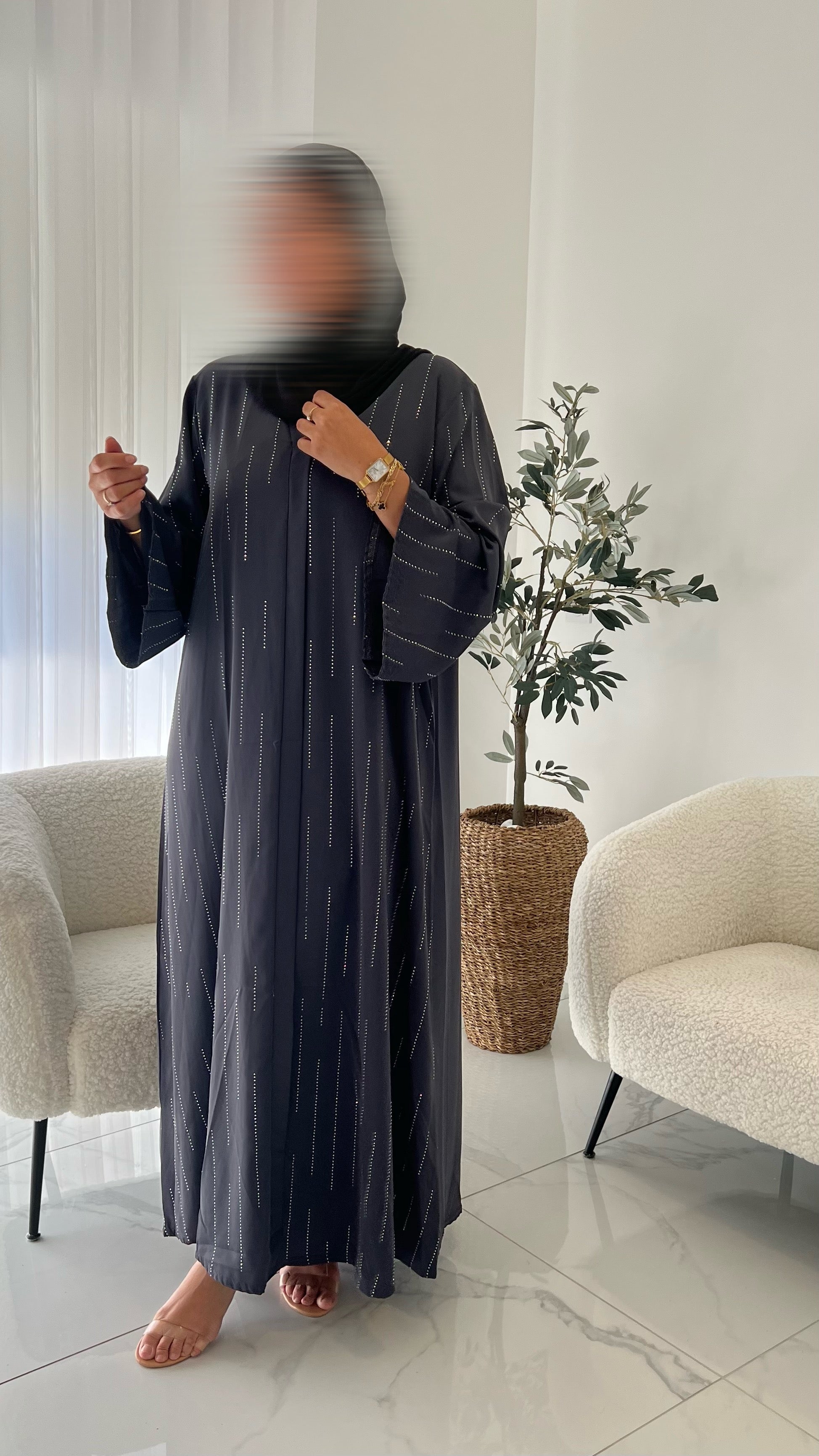 ABAYA STRASS