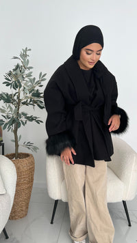 Manteau fourrure classy