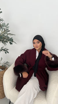 Manteau fourrure classy