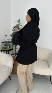 Manteau fourrure classy