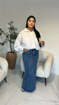 Jupe en Jean sans fente