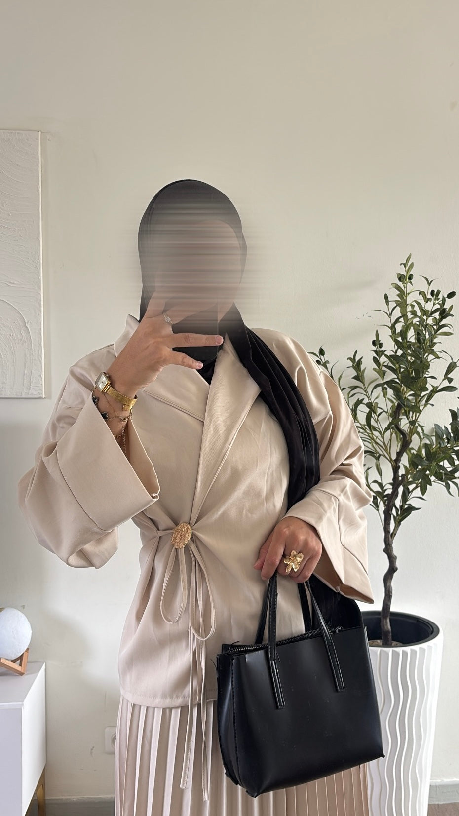 Ensemble Jupe plissé