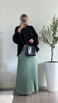 JUPE EN SATIN