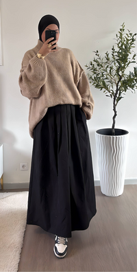 Jupe trapèze élégante