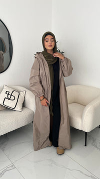 Veste longue imperméable