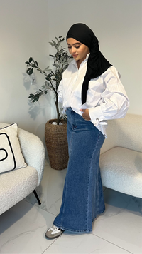 Jupe en Jean sans fente