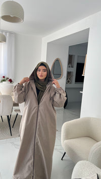 Veste longue imperméable