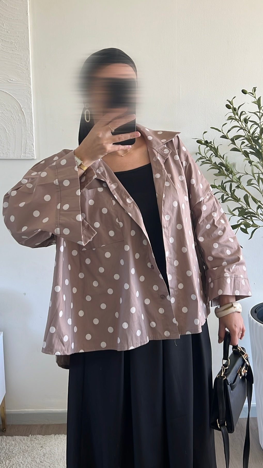 Chemise Elena à pois