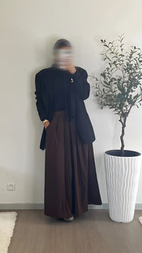 Jupe trapèze élégante