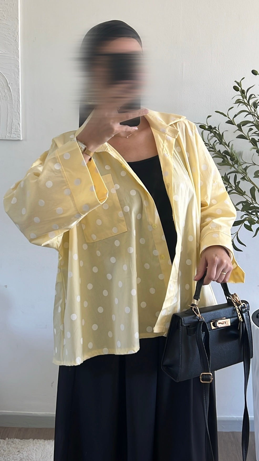 Chemise Elena à pois