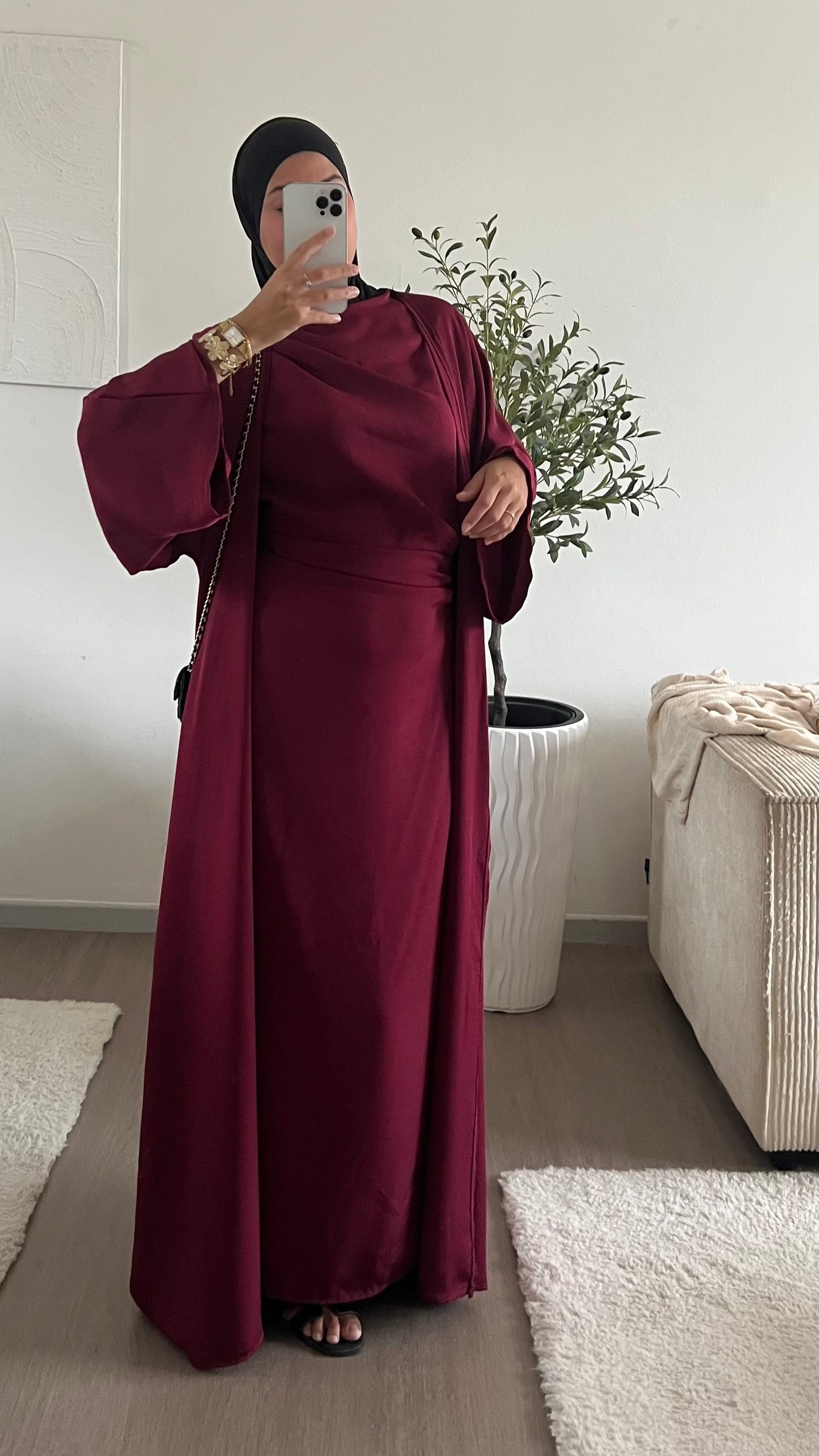 Ensemble Eyna bordeaux