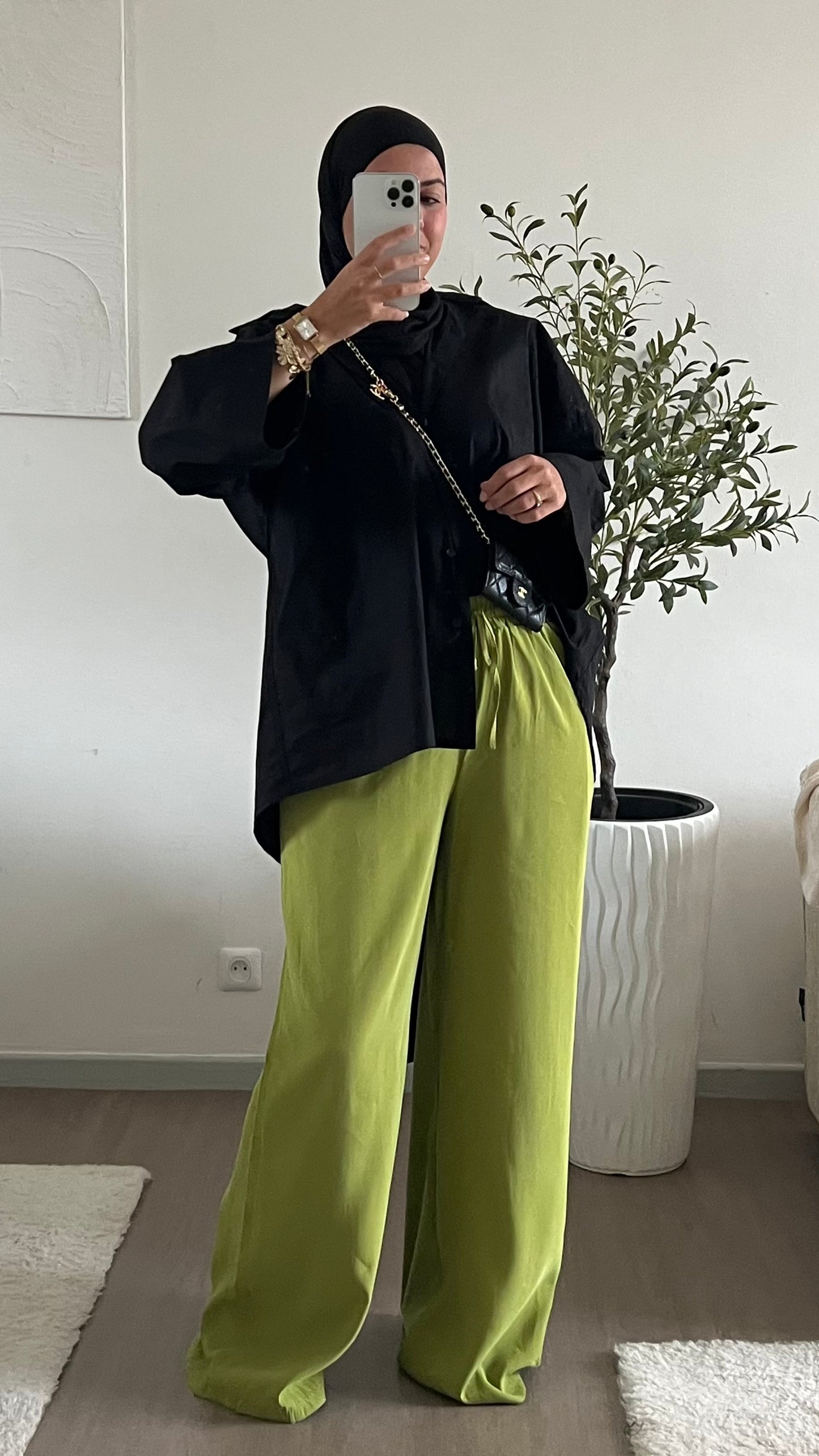 Pantalon palazzo