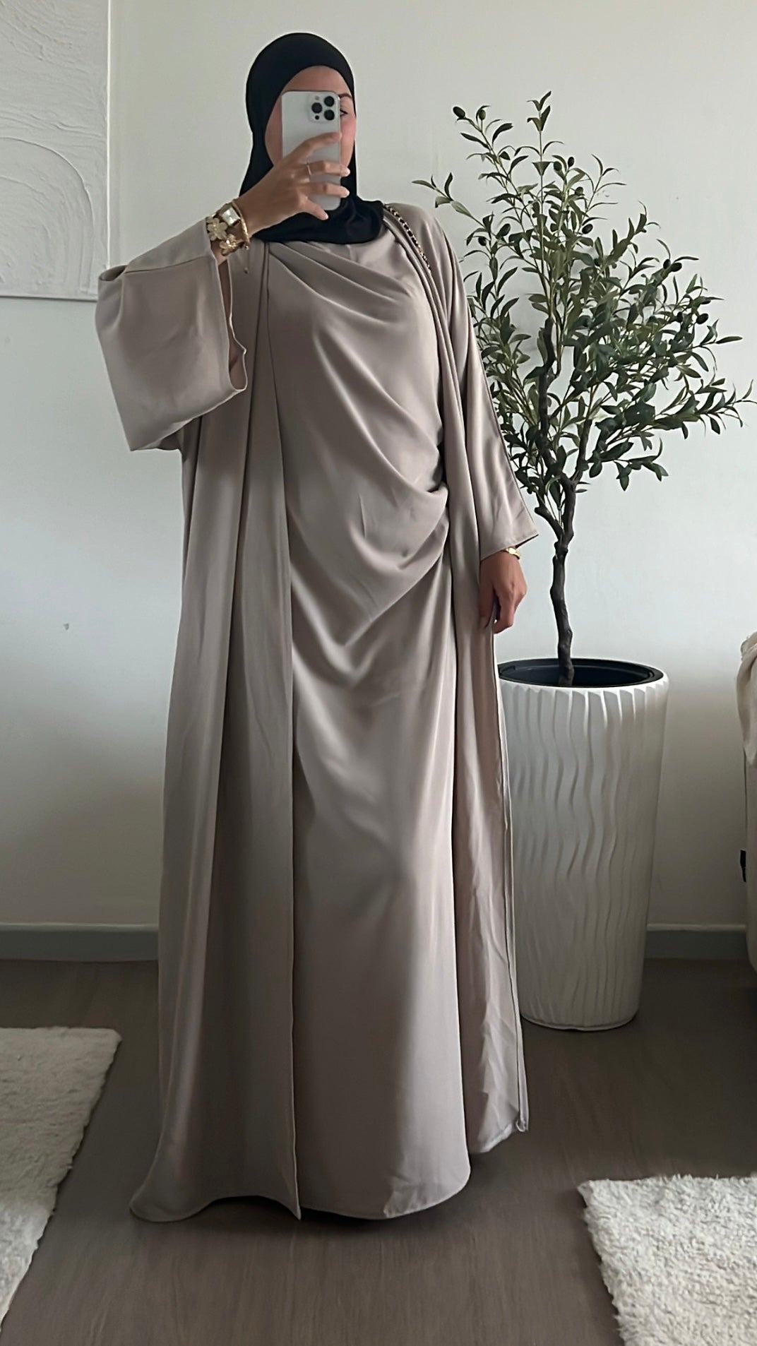 Ensemble Eyna taupe