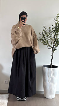 Jupe trapèze élégante