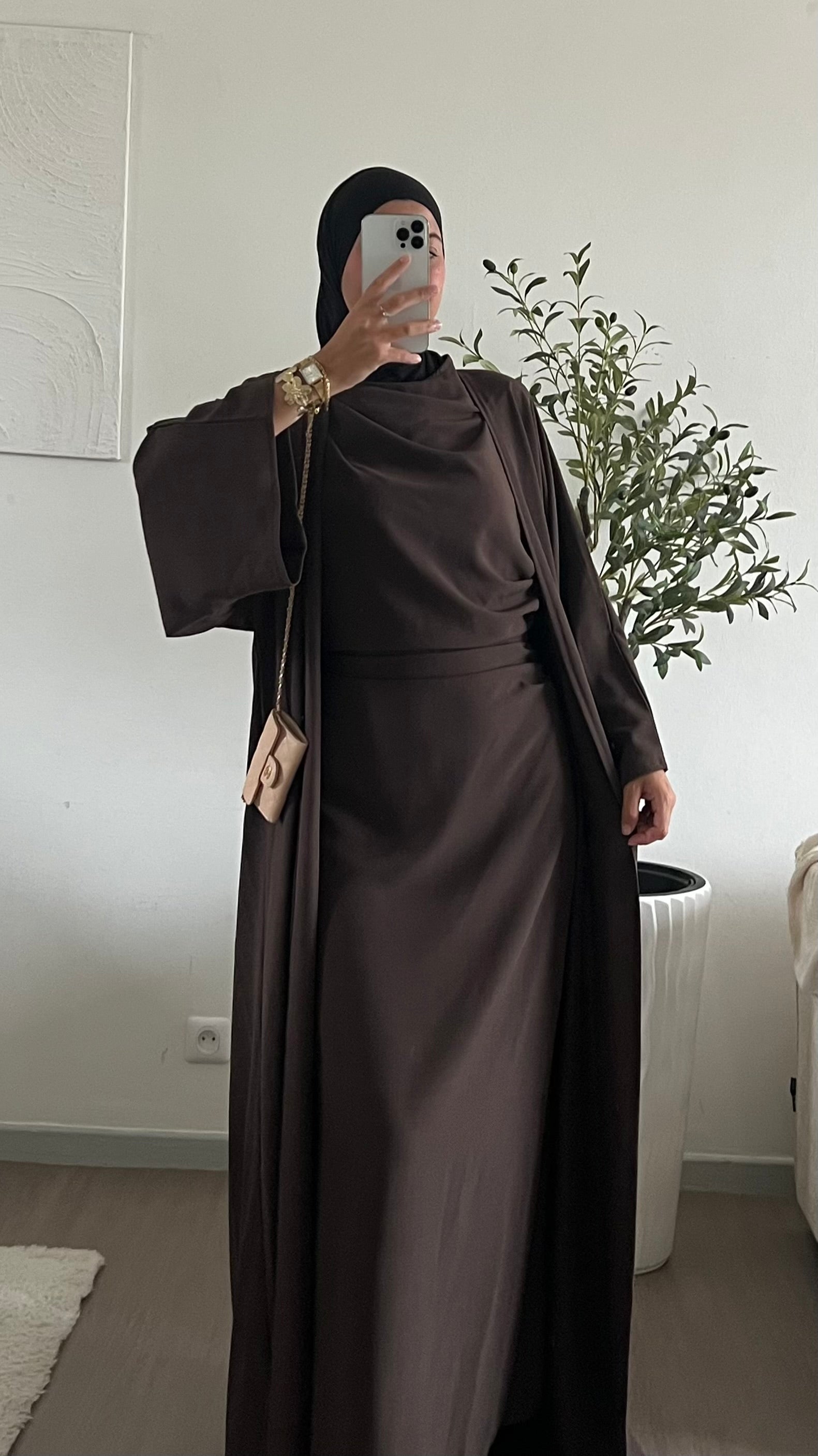 Ensemble Eyna marron