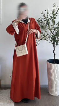 ABAYA BICOLORE