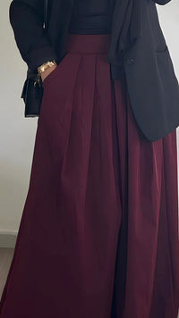 Jupe trapèze élégante