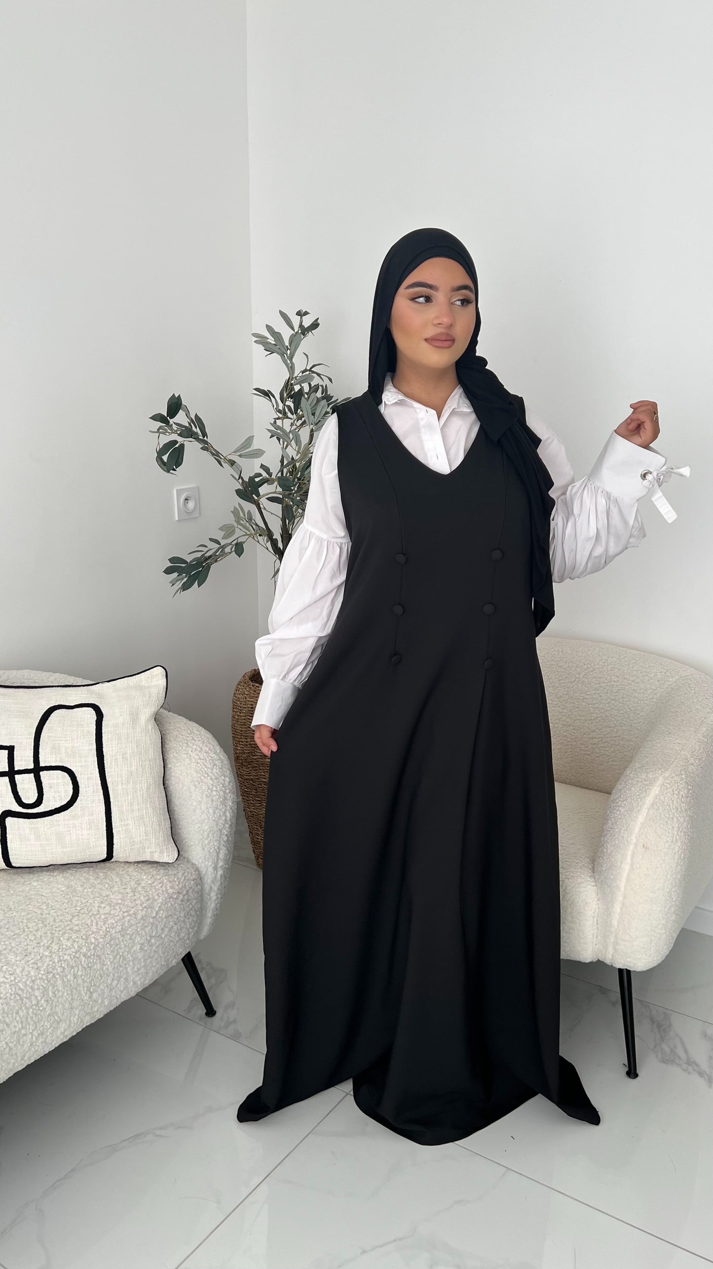 Robe Emira sans manche