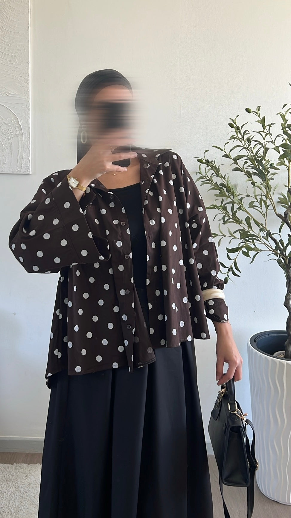 Chemise Elena à pois