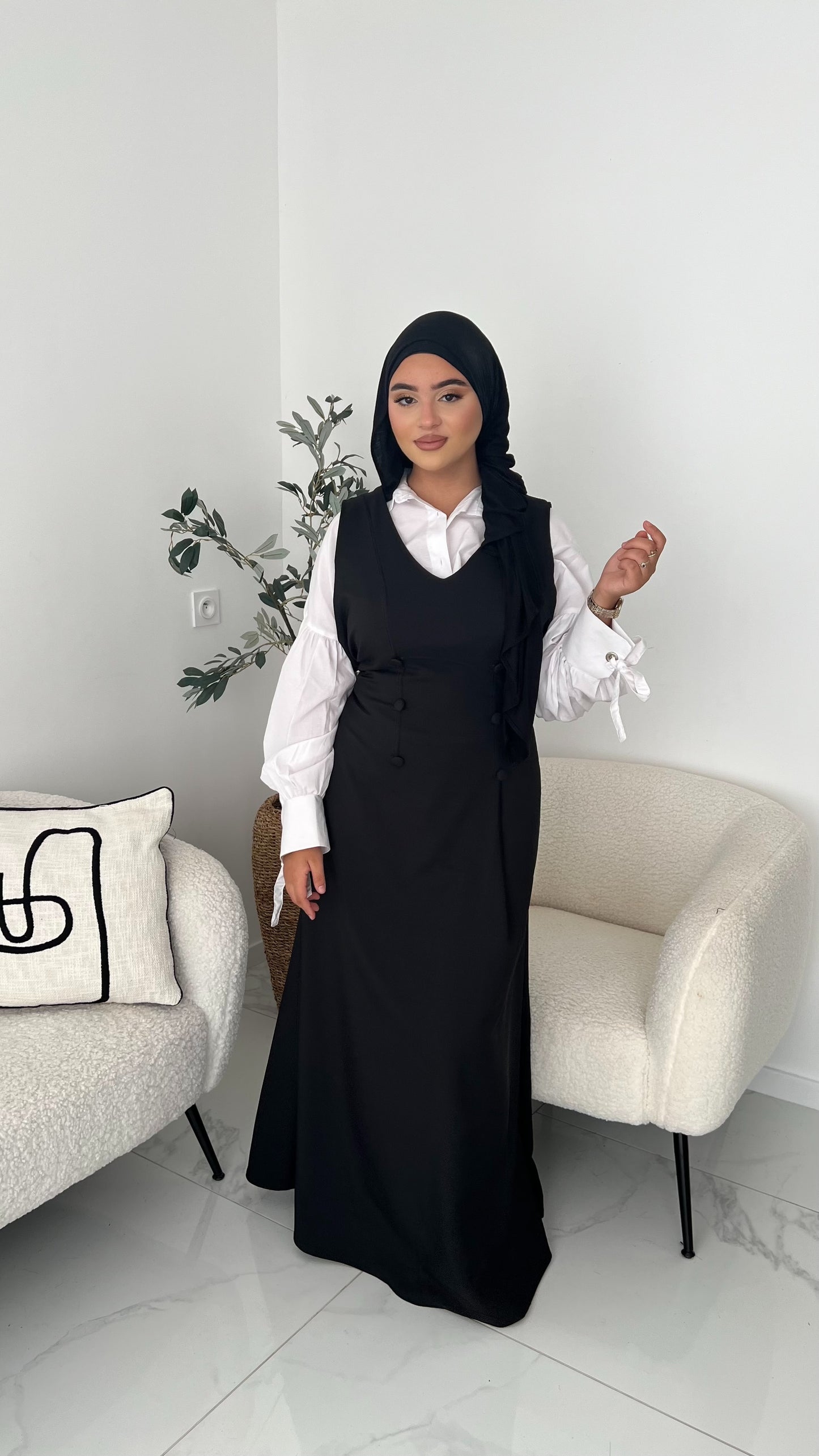 Robe Emira sans manche