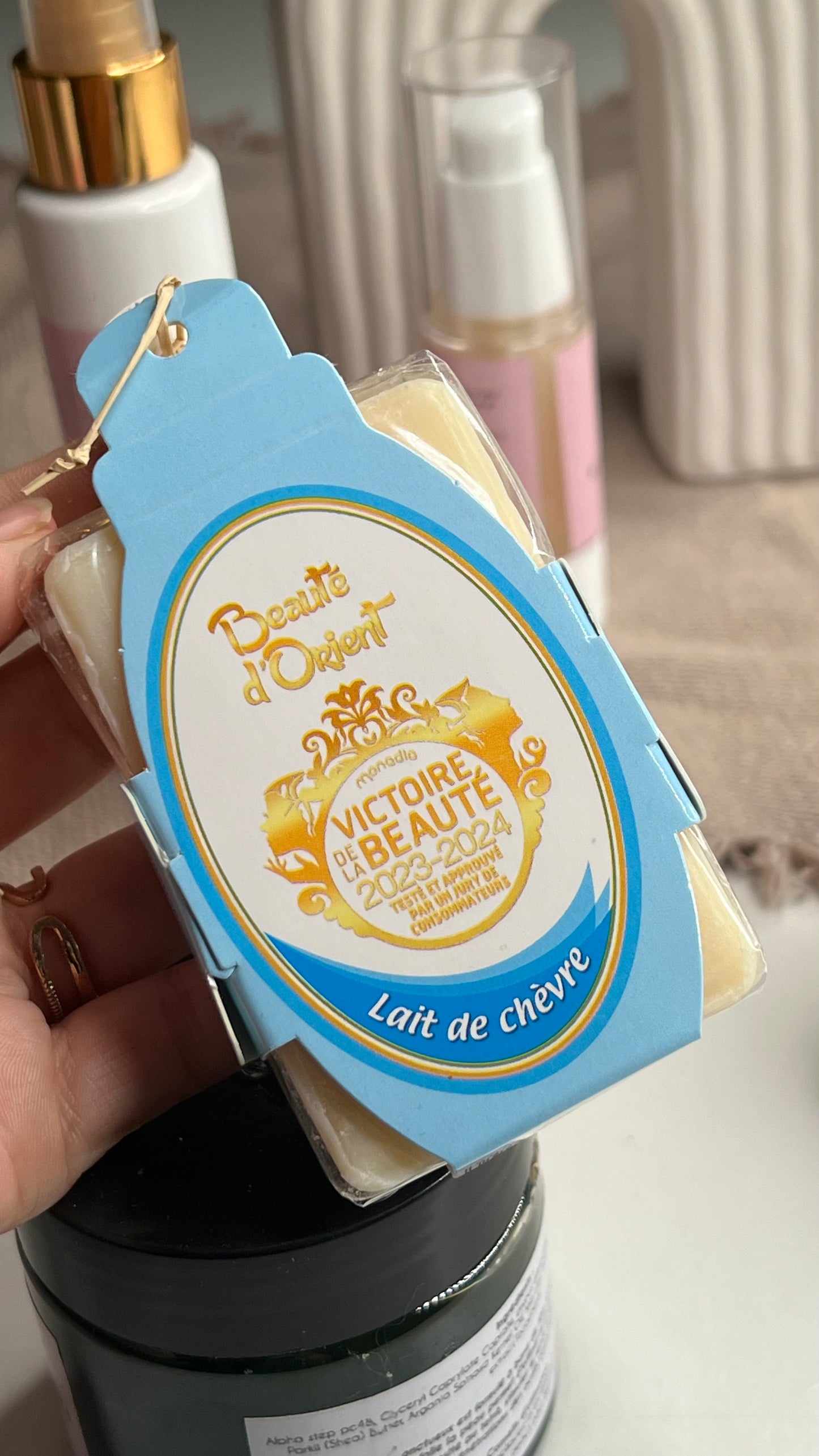 SAVON AU LAIT DE CHÈVRE